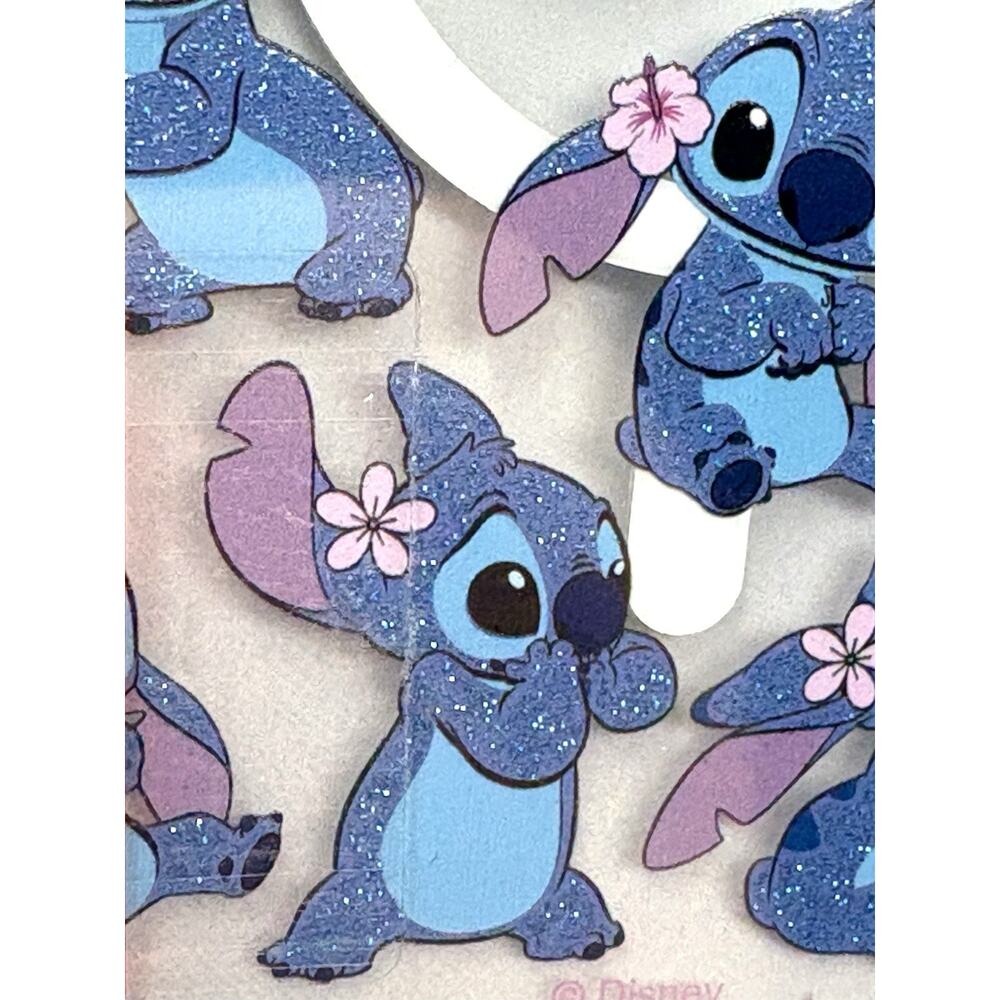 Lilo Stitch Skinny Dip iPhone 16 Hard Case Cover Beaded Strap Glitter Shimmer - Picture 2 of 13
